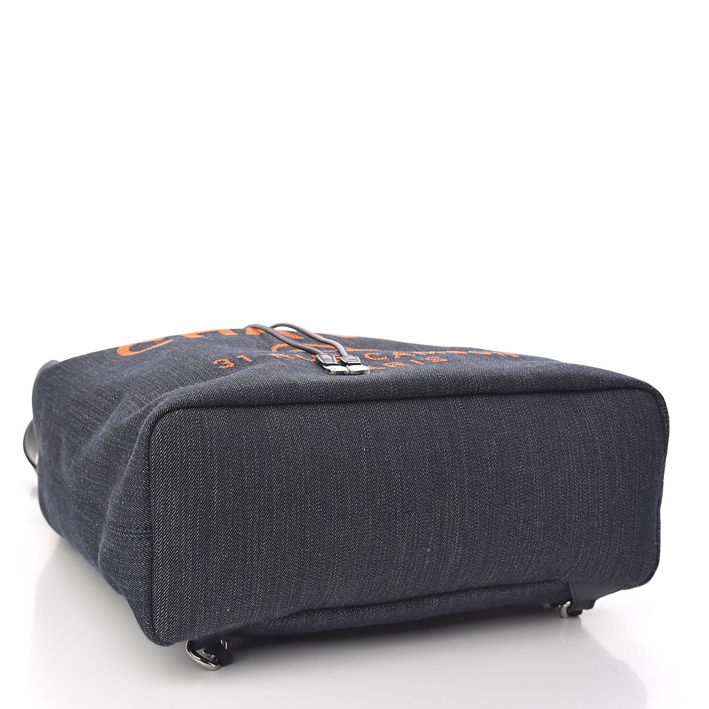 Canvas Large Deauville Backpack Denim Blue