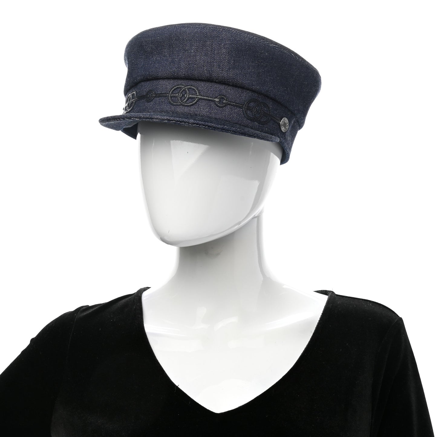 Denim Cabourg Cap 58 Indigo