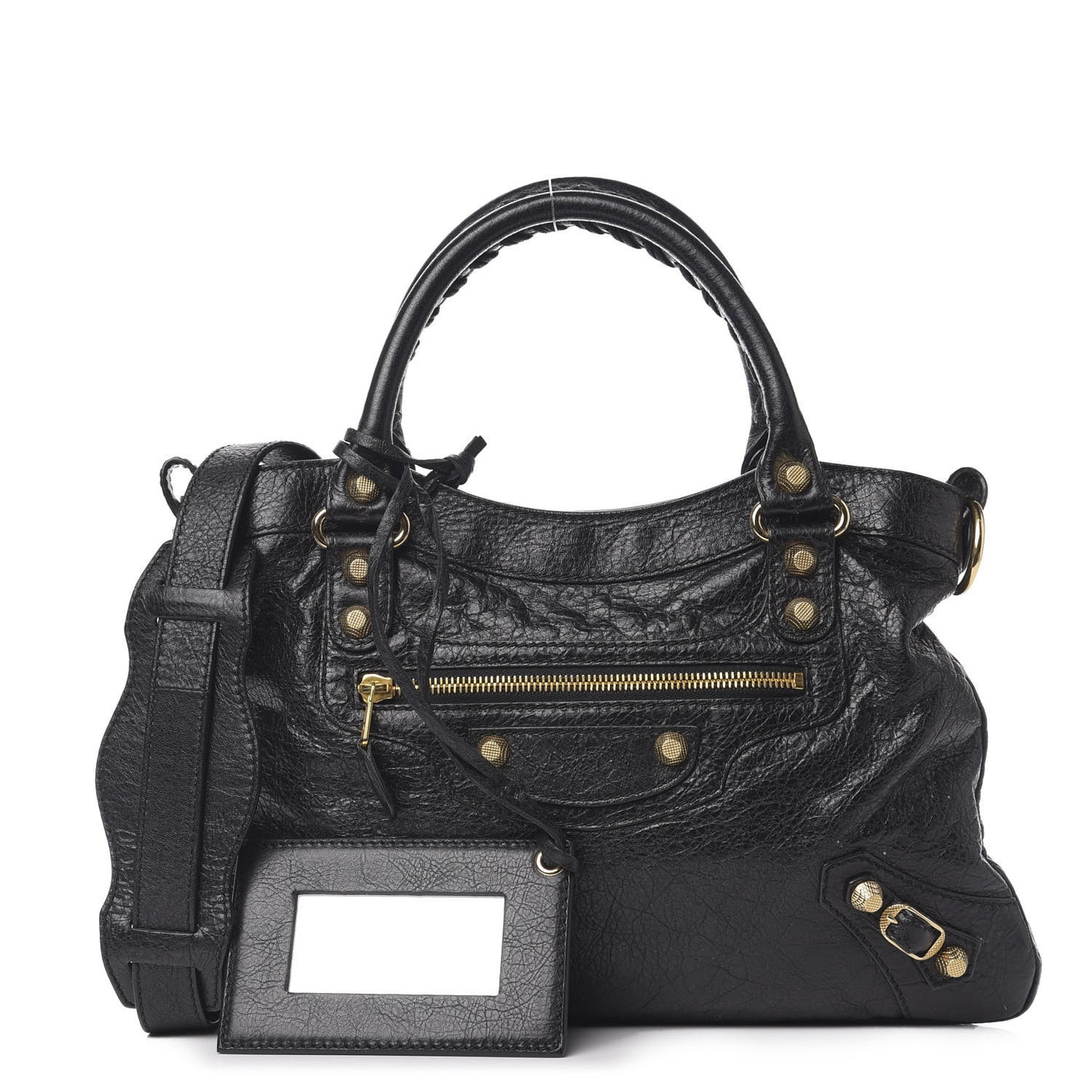 Agneau Giant 12 Gold Hardware Town Black