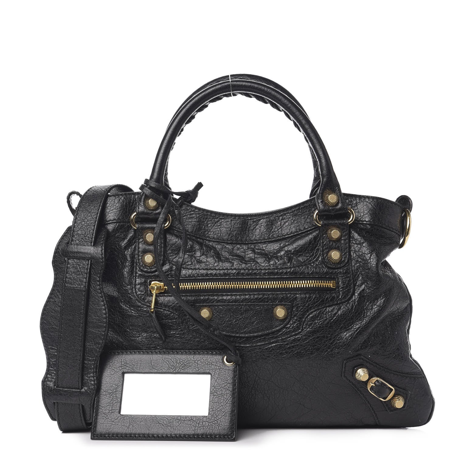 Balenciaga Agneau Giant 12 Gold Hardware Town Black 1 of 11