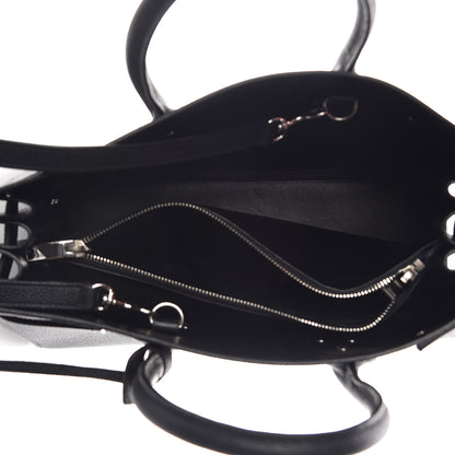 Saint Laurent Grained Calfskin Small Sac De Jour Black 6 of 17