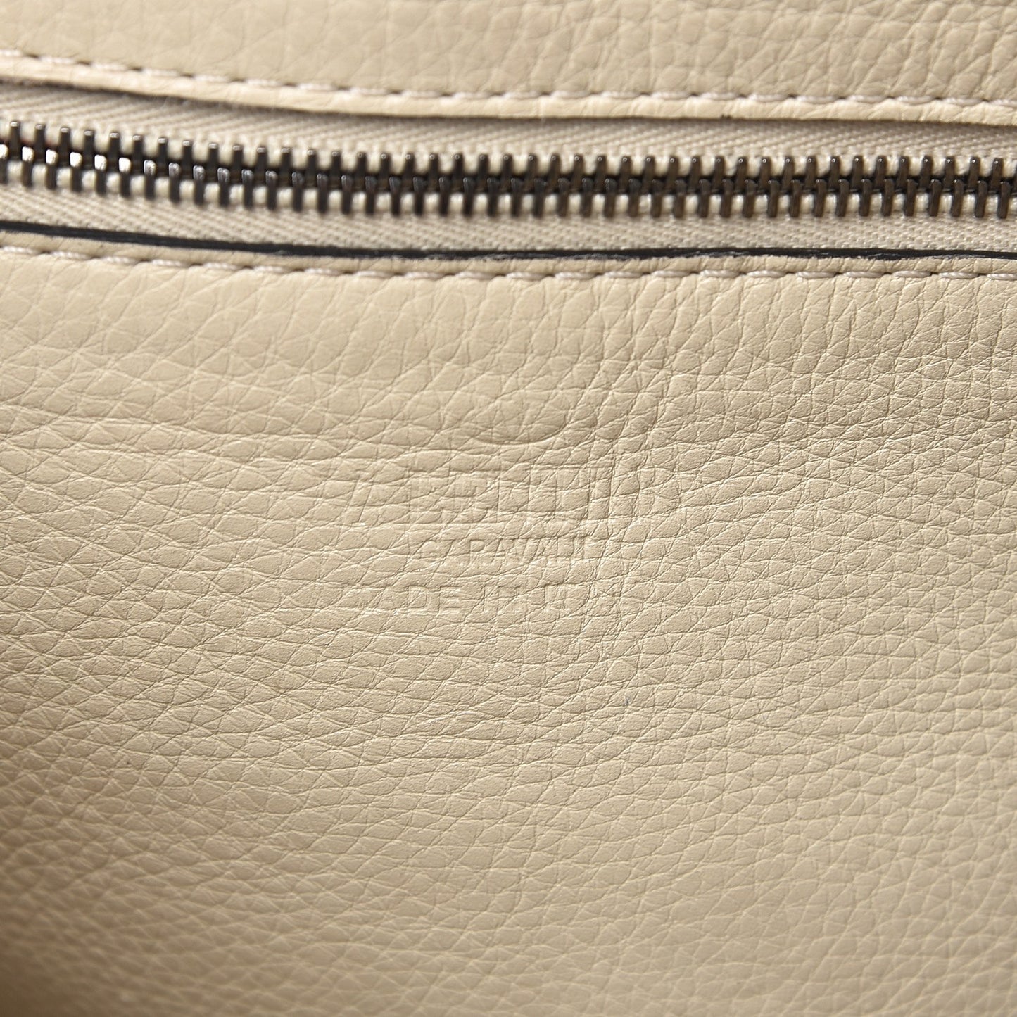 Pebbled Calfskin Small Rockstud Flip-Lock Messenger Bag Light Ivory