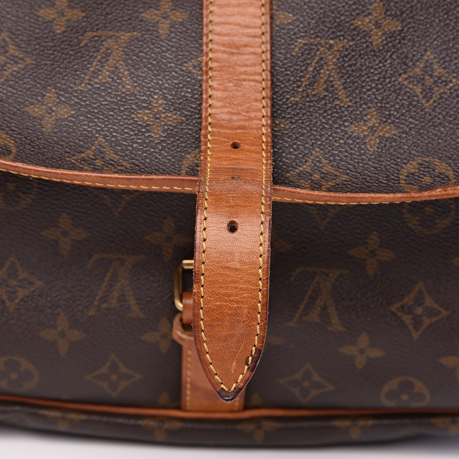 Louis Vuitton Monogram Saumur 35 10 of 19