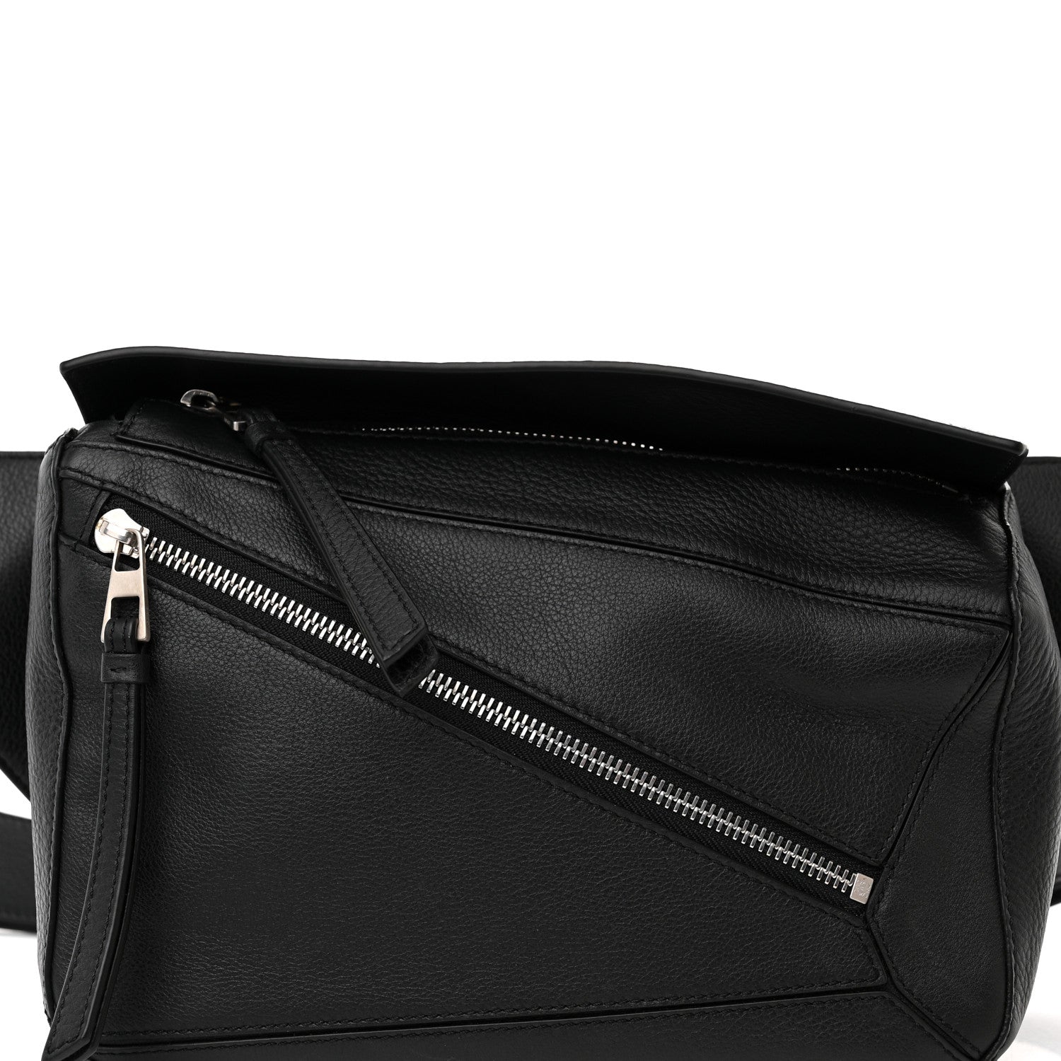 Loewe Calfskin Small Puzzle Bumbag Black 7 of 9
