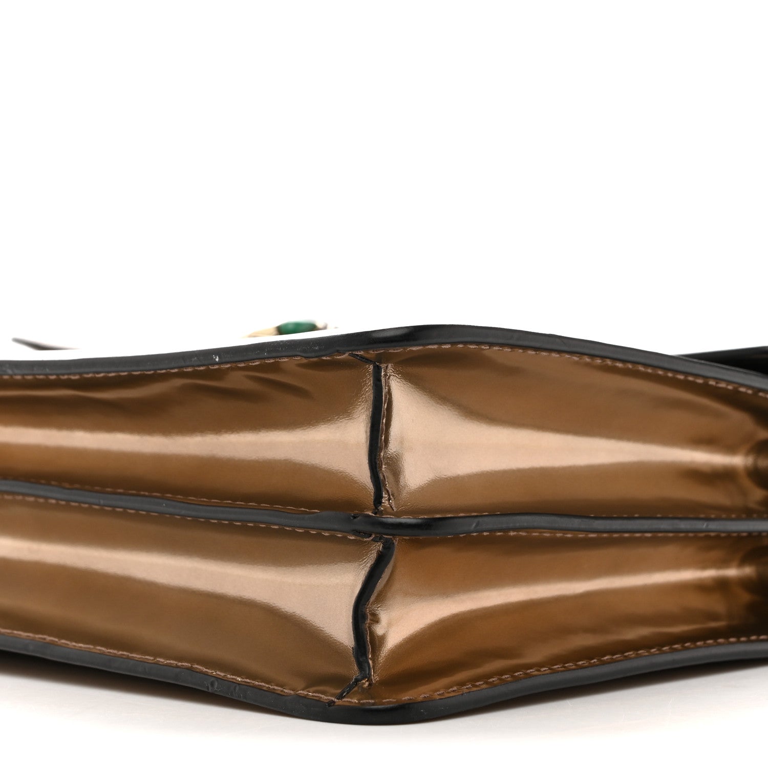 Bulgari Metallic Calfskin Serpenti Forever Crossbody Bag Bronze 11 of 15