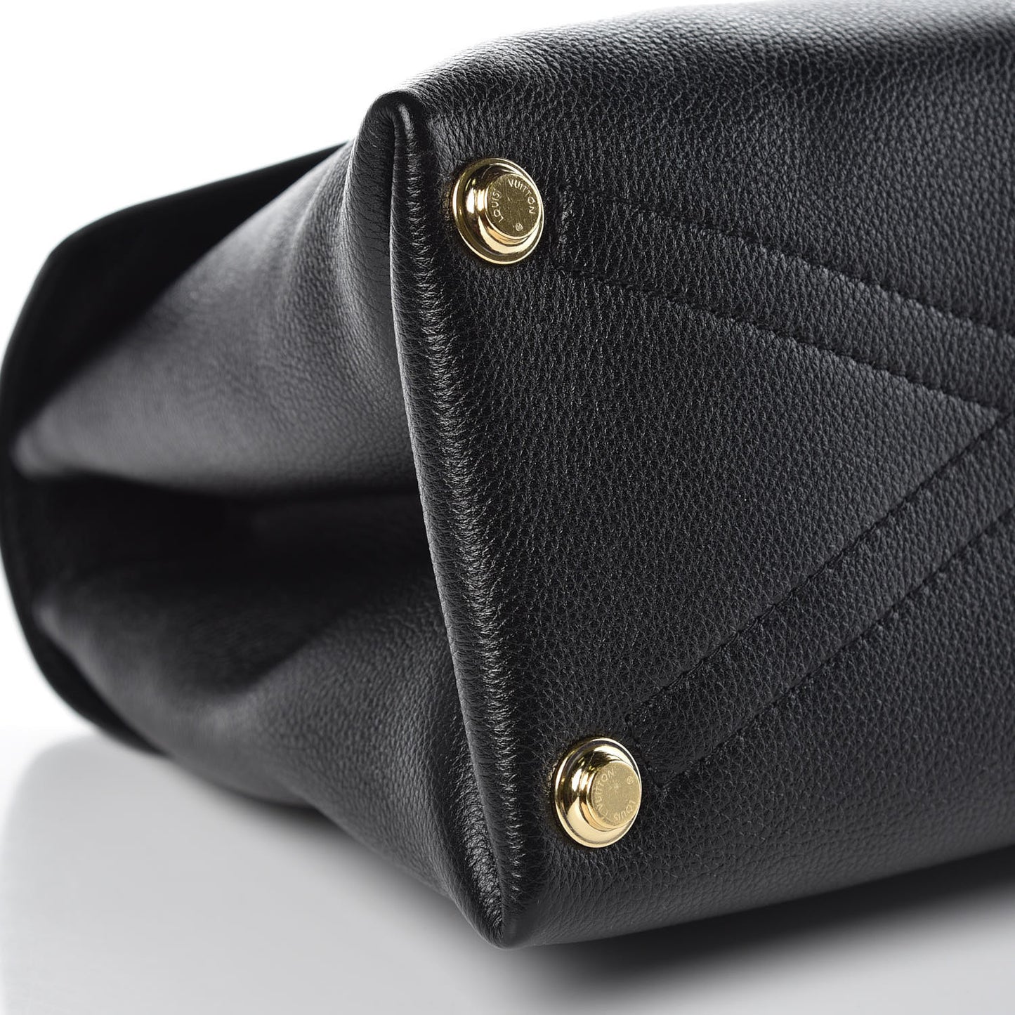 Grained Smooth Calfskin Rose Des Vents MM Black