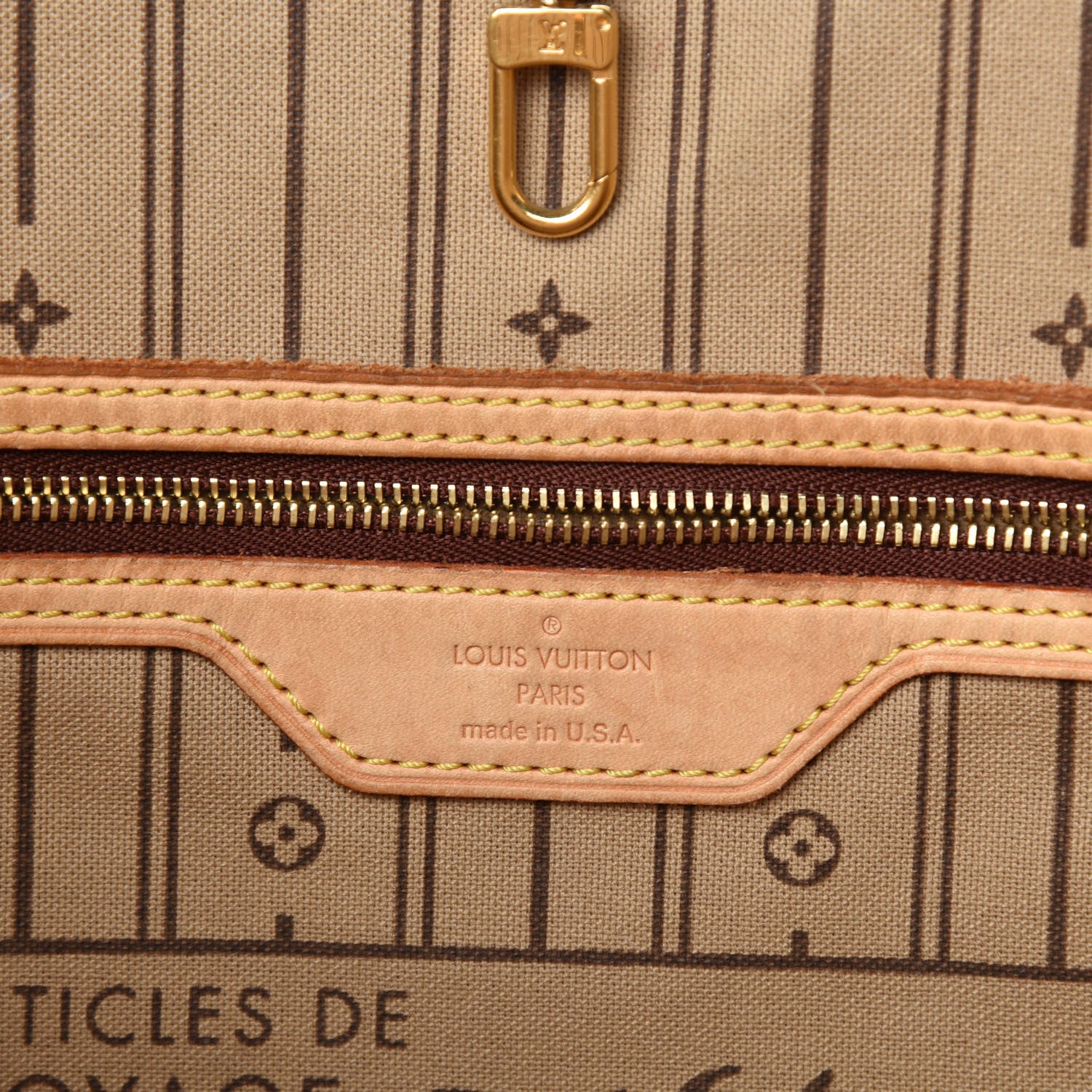Louis Vuitton Monogram Neverfull MM 9 of 11