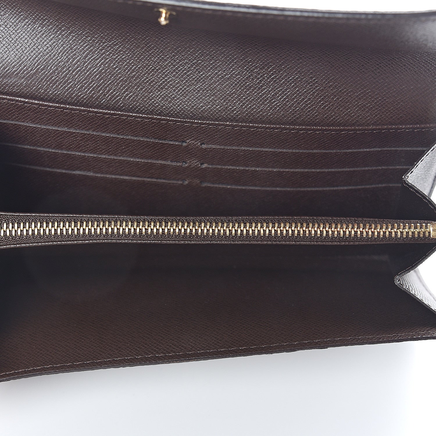 Louis Vuitton Damier Ebene Sarah Wallet 4 of 5