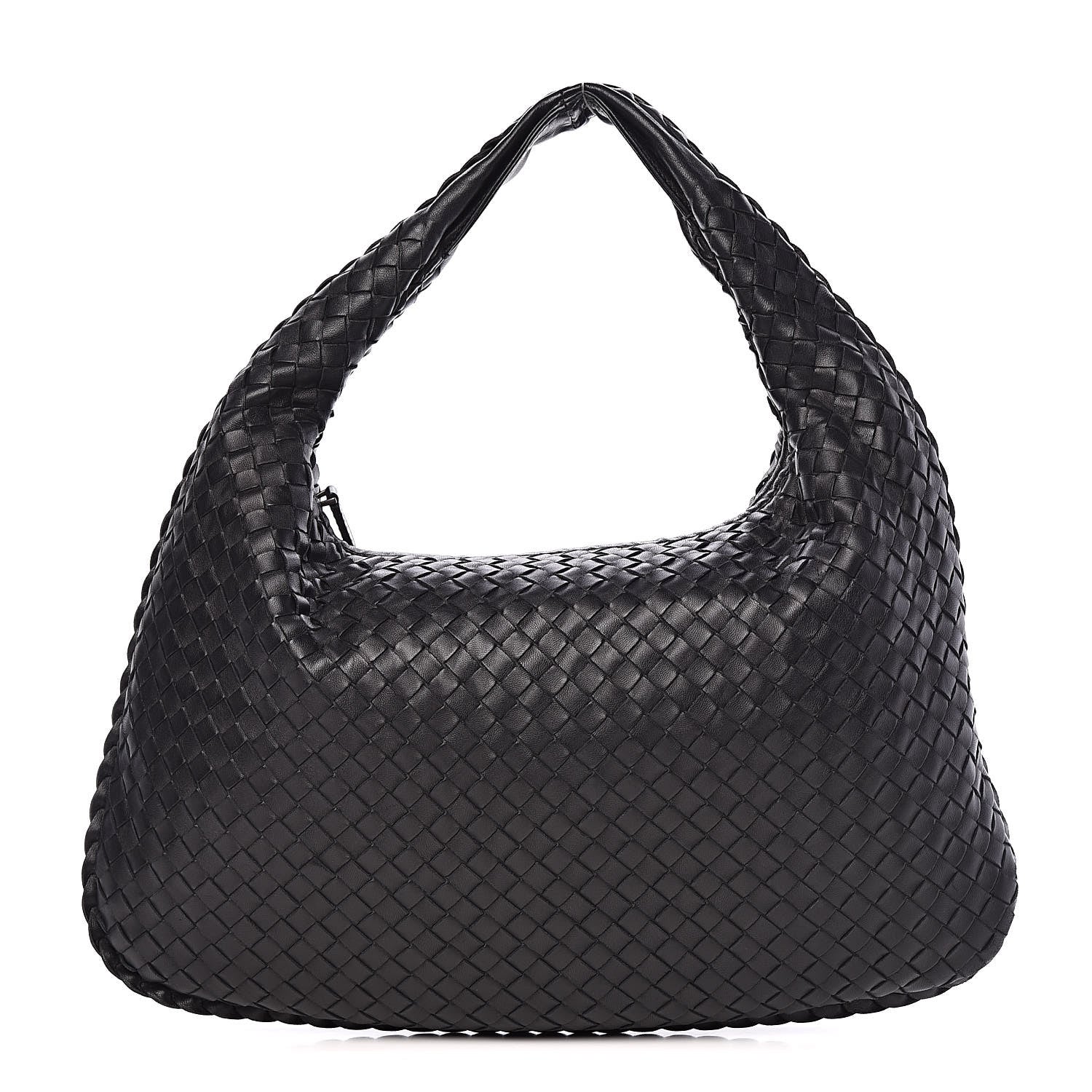 Bottega Veneta Nappa Intrecciato Medium Veneta Hobo Black 1 of 11