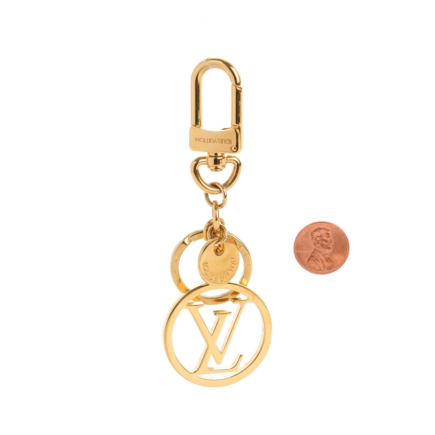 Louis Vuitton LV Circle Key Holder Gold 2 of 4