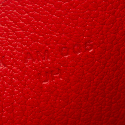 Hermes Chévre Mysore Envelope Trio Wallet Rouge Tomate Orange Lime 8 of 8