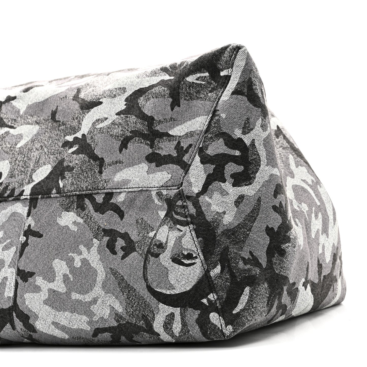 Denim Camo XL The Sack Bag Grey