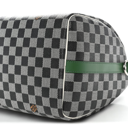 Louis Vuitton Damier Speedy Bandouliere 30 Black White 9 of 9