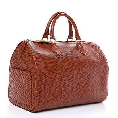 Louis Vuitton Epi Speedy 30 Kenyan Fawn 2 of 19