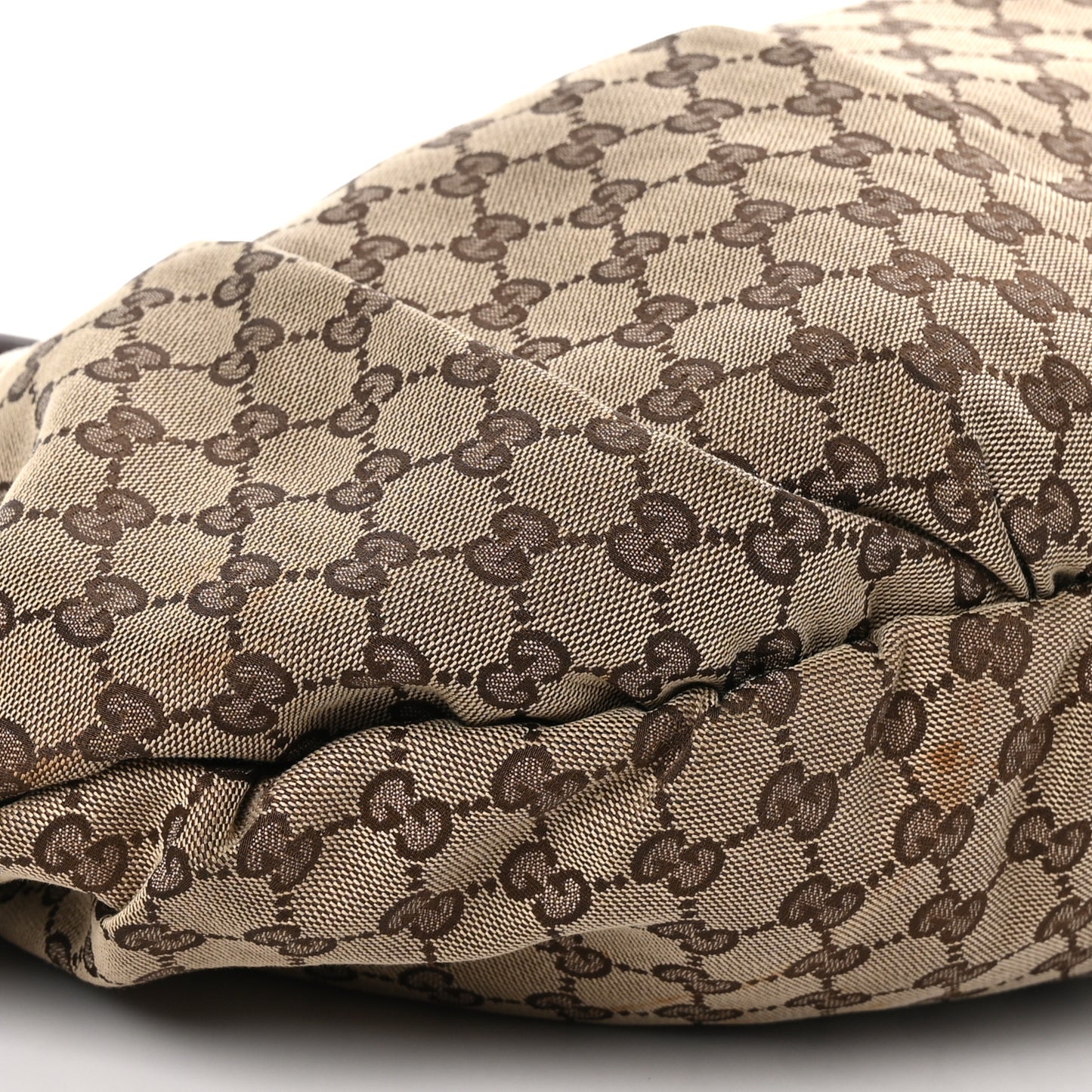 Monogram Studded Pelham Tote Dark Brown