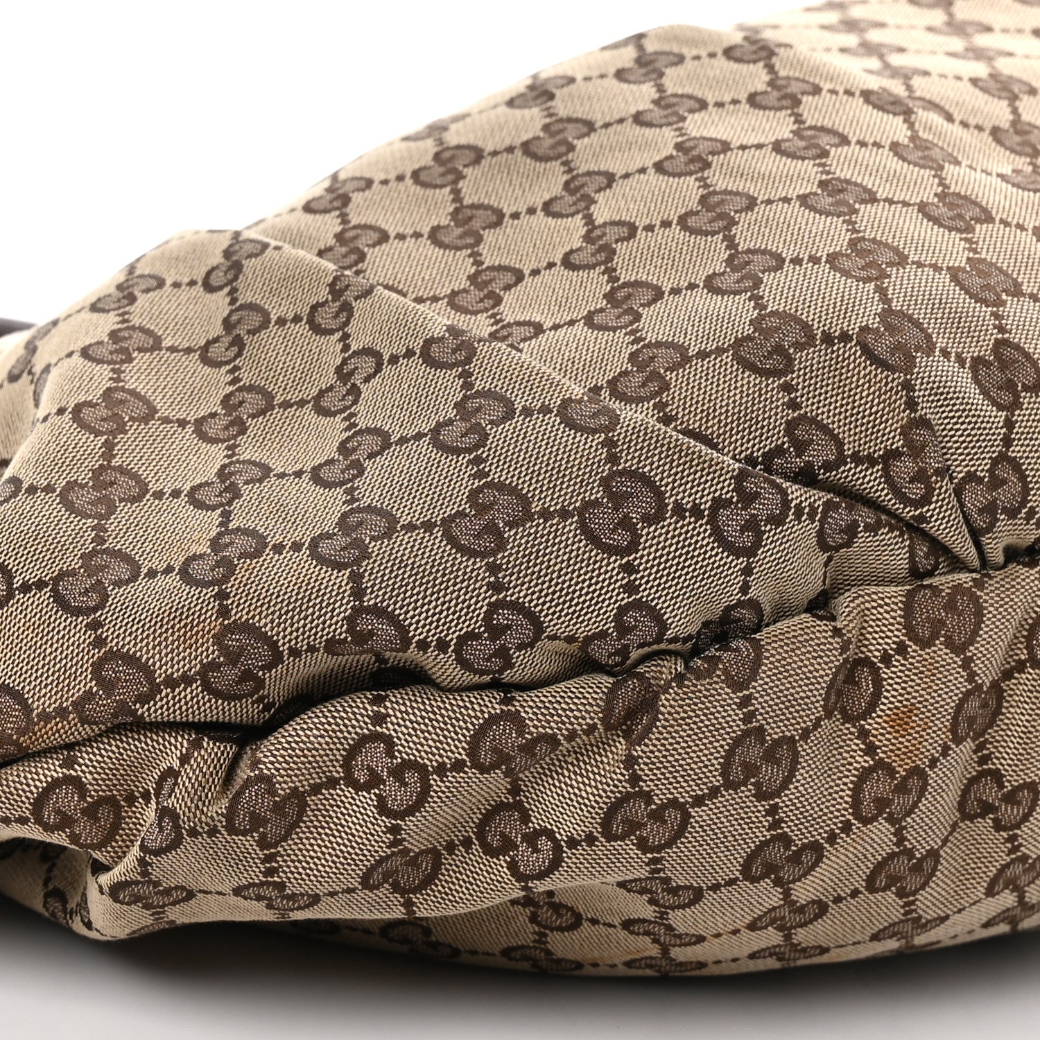 Gucci Monogram Studded Pelham Tote Dark Brown 8 of 14