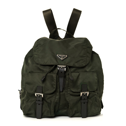 Prada Nylon Vela Large Backpack Ebano 1 of 14