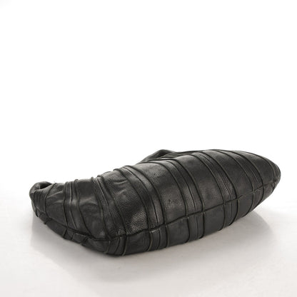 Bottega Veneta Cervo Patchwork Hobo Nero Black 4 of 7