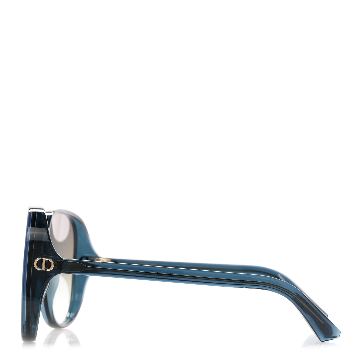 Transparent Acetate D-Doll Sunglasses Blue