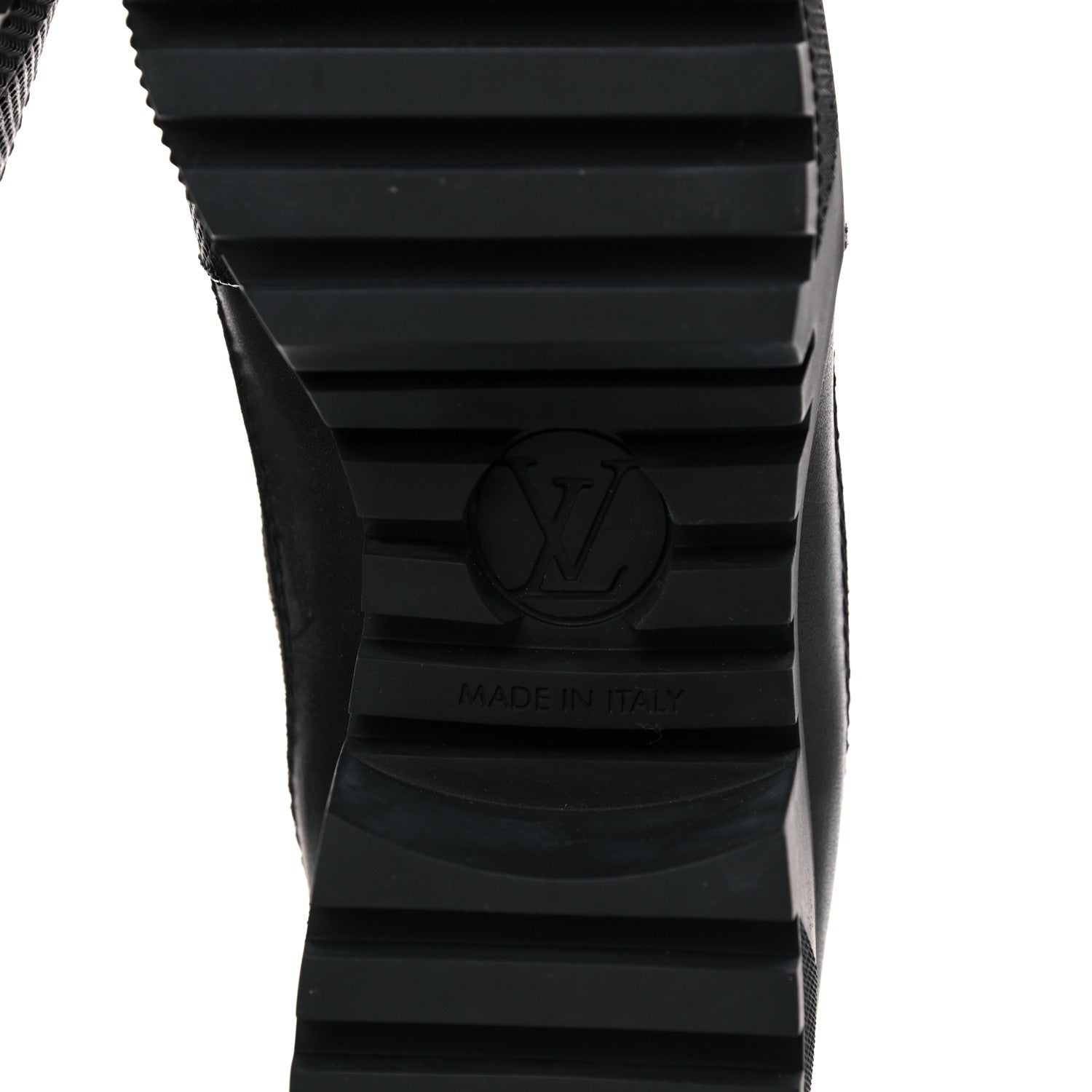 Louis Vuitton Suede Calfskin Catogram Laureate Platform Desert Boots 36.5 Black Marron 6 of 10