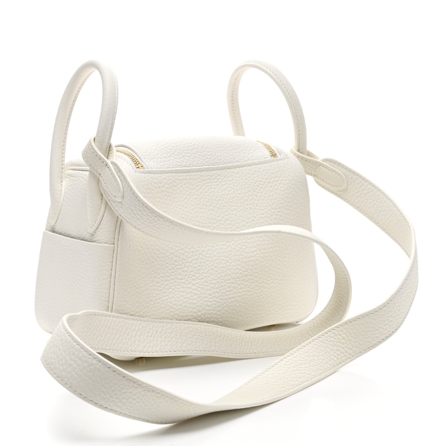 Taurillon Clemence Mini Lindy 20 New White