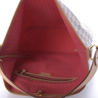Louis Vuitton Damier Azur Delightful MM Pink 5 of 10