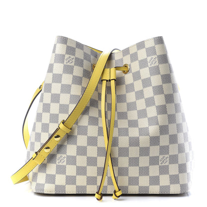 Louis Vuitton Damier Azur Neonoe MM Pineapple 1 of 8