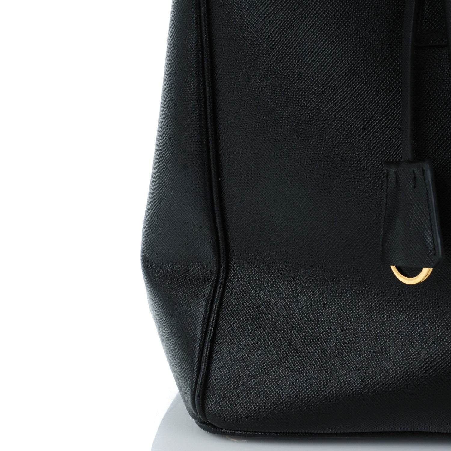 Prada Saffiano Large Galleria Double Zip Tote Black 9 of 9