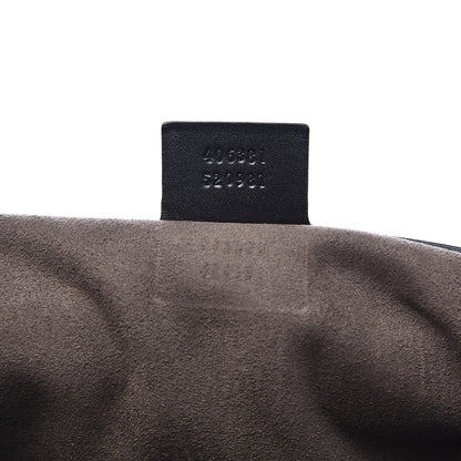 Gucci Guccissima Signature Large Duffle Black 7 of 15