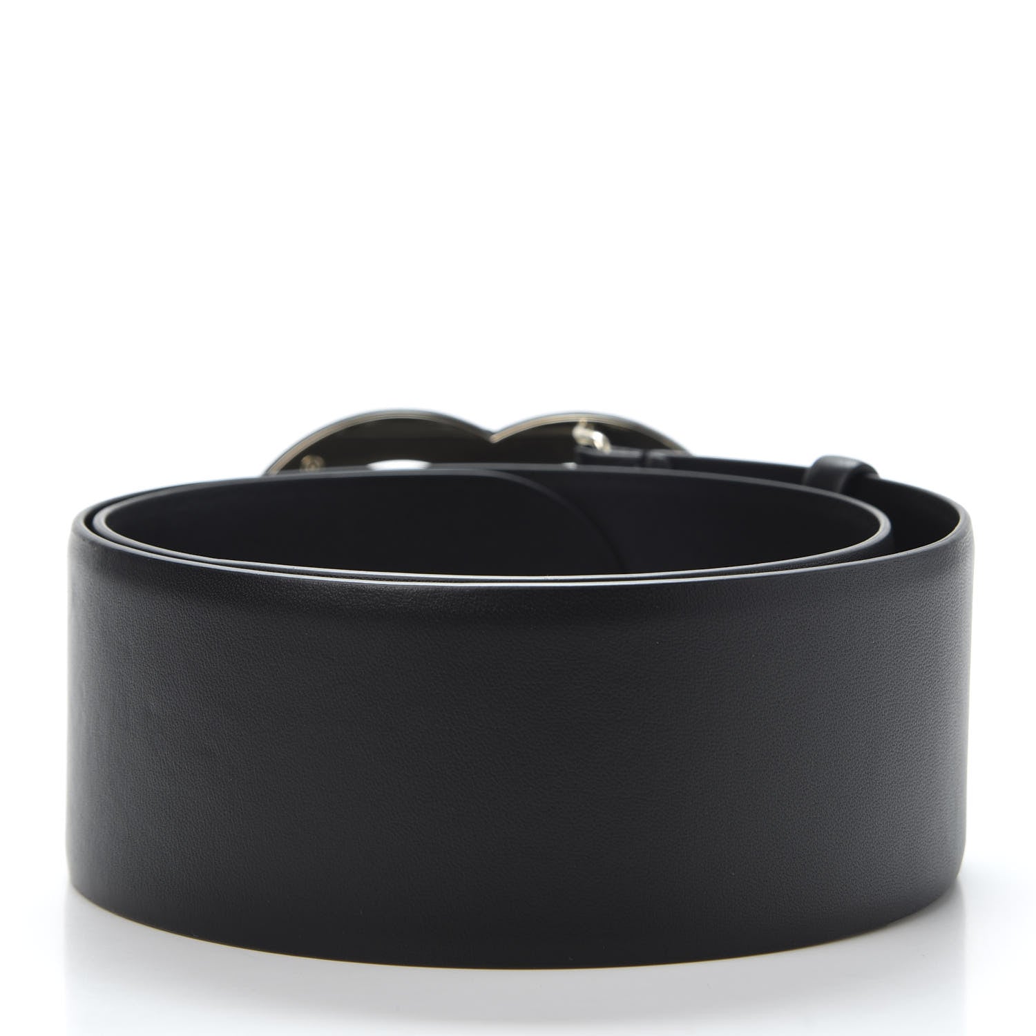 Chanel Lambskin CC Belt 80 32 Black 2 of 6