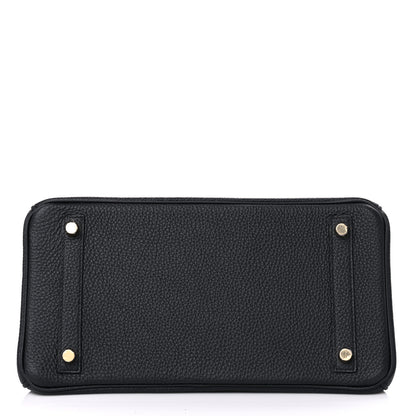 Hermes Togo Birkin 30 Black 6 of 33