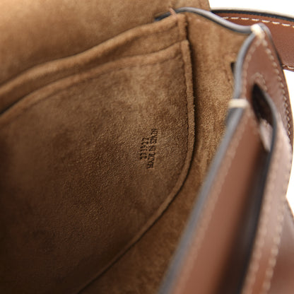 Loewe Calfskin Mini Gate Belt Bag Tan 9 of 10