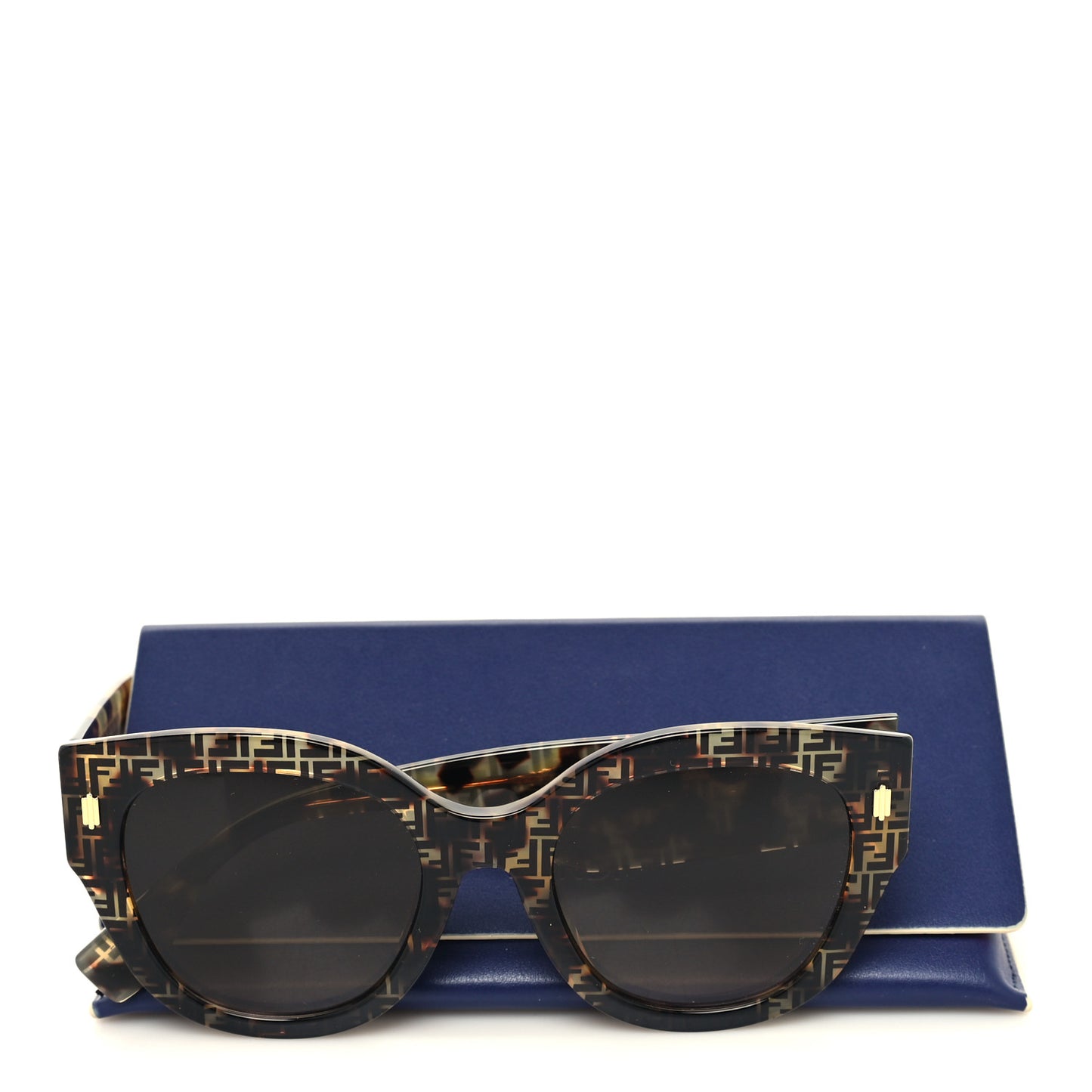 Acetate Fendi Roma Sunglasses FF 0452/F/S Havana