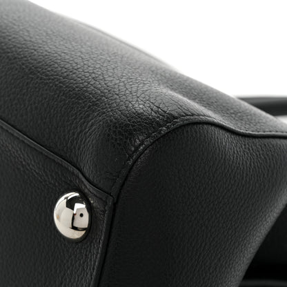 Delvaux Grained Calfskin GM Brillant Satchel Black 18 of 19