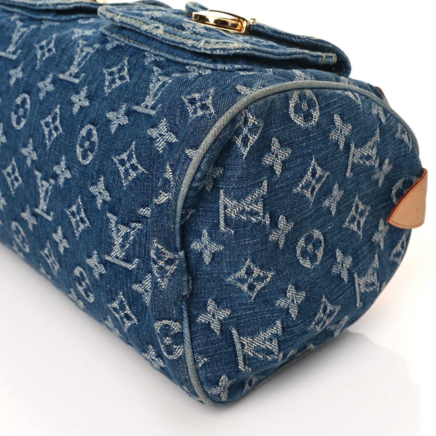 Louis Vuitton Monogram Denim Neo Speedy Blue 8 of 8