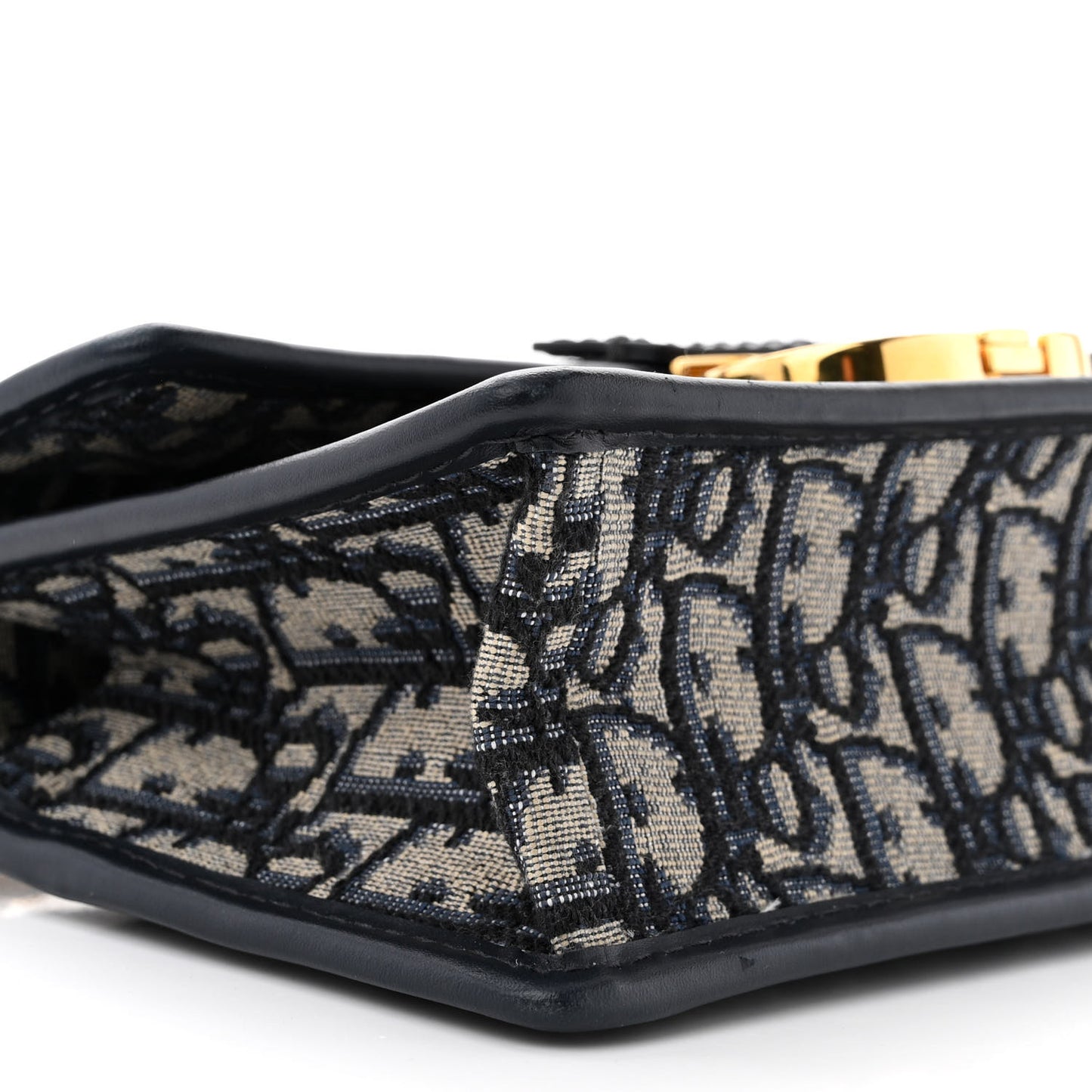 Oblique 30 Montaigne East West Chain Flap Bag Blue