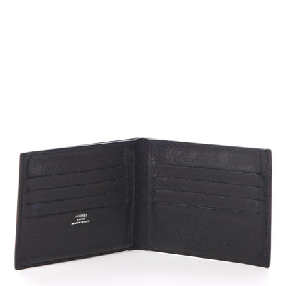Hermes Epsom MC2 Copernic Compact Wallet Black 5 of 8