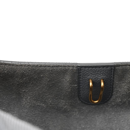 Celine Soft Grained Calfskin Sangle Bucket Bag Grey 16 of 16