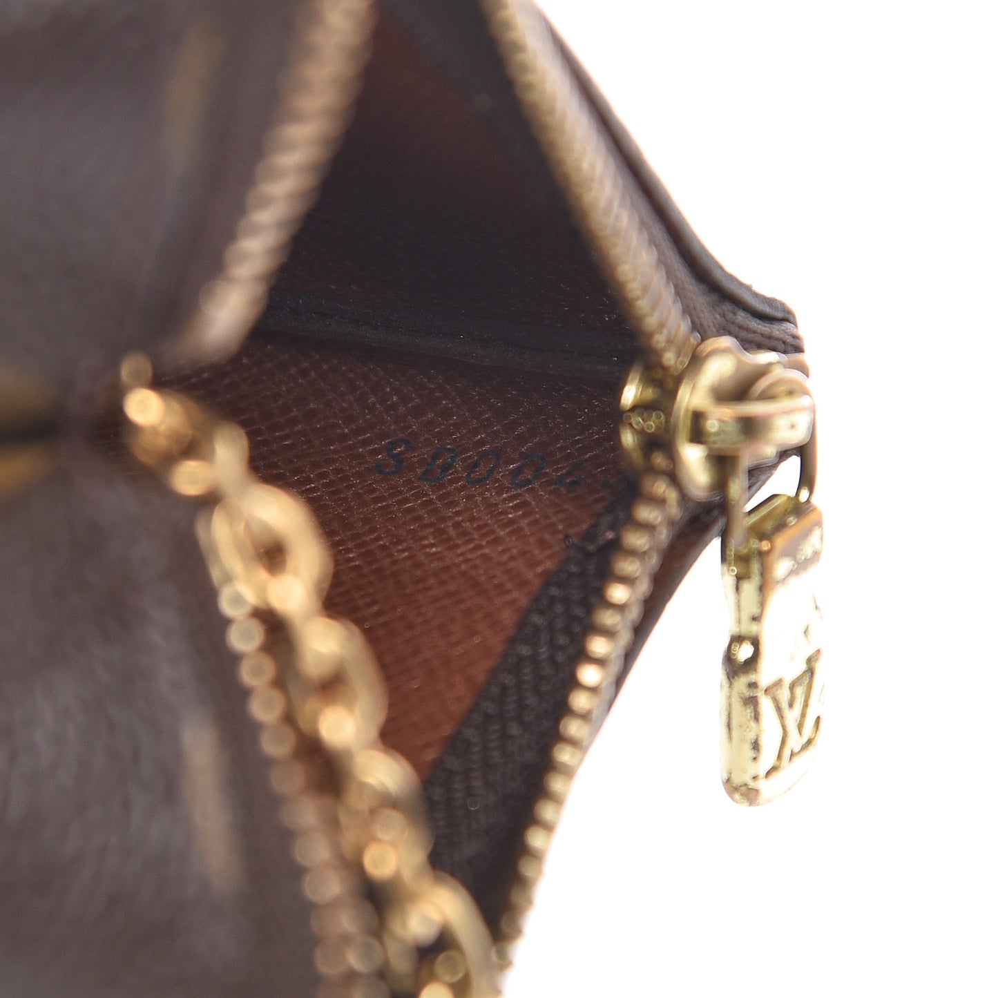 Monogram Key Pouch