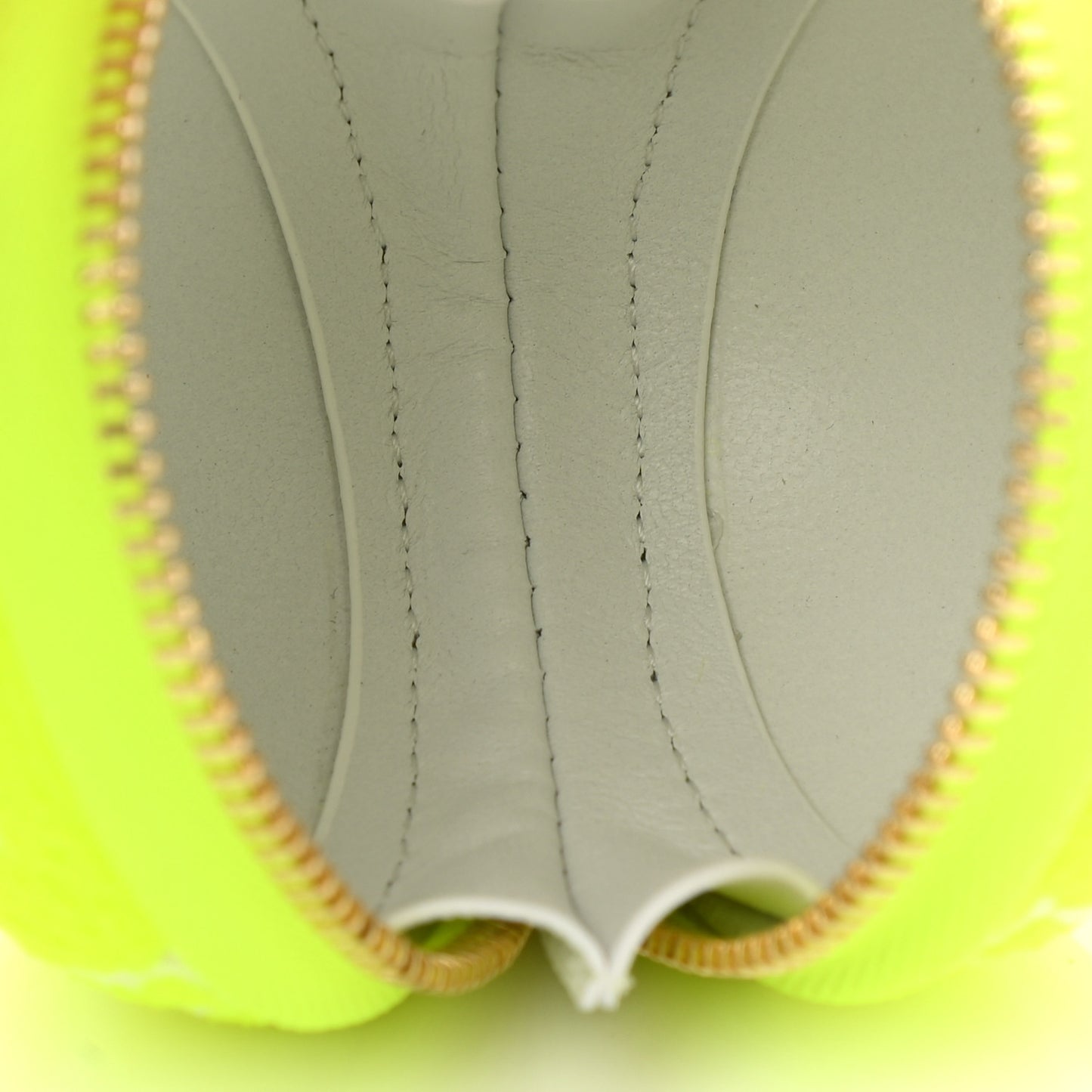 Monogram Match Tennis Ball Keyring Yellow