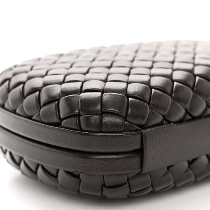 Bottega Veneta Nappa Intreccio Padded Chain Knot Clutch Fondant 8 of 10