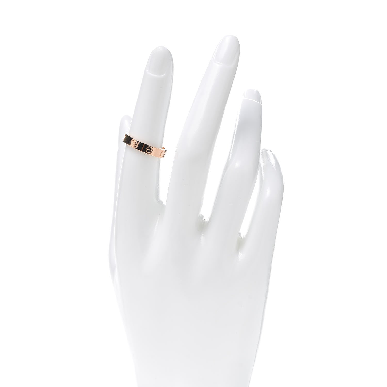 Cartier 18K Pink Gold 3.5mm LOVE Wedding Band Ring 52 6 2 of 5