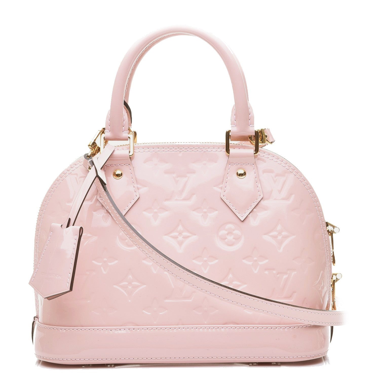 Louis Vuitton Vernis Alma BB Rose Angelique 1 of 12