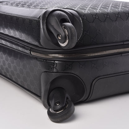 Gucci Imprime Monogram Carry On Suitcase Black 17 of 18