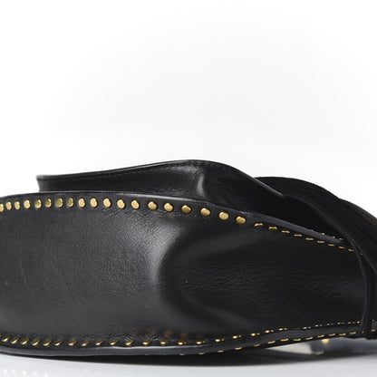 Chloe Calfskin Braided Small Hudson Shoulder Bag Black 6 of 9