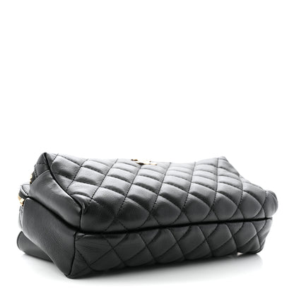 Chanel Calfskin Quilted Waist Bag Black 4 of 10