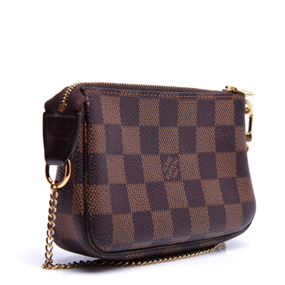 Louis Vuitton Damier Ebene Mini Pochette Accessories 3 of 9