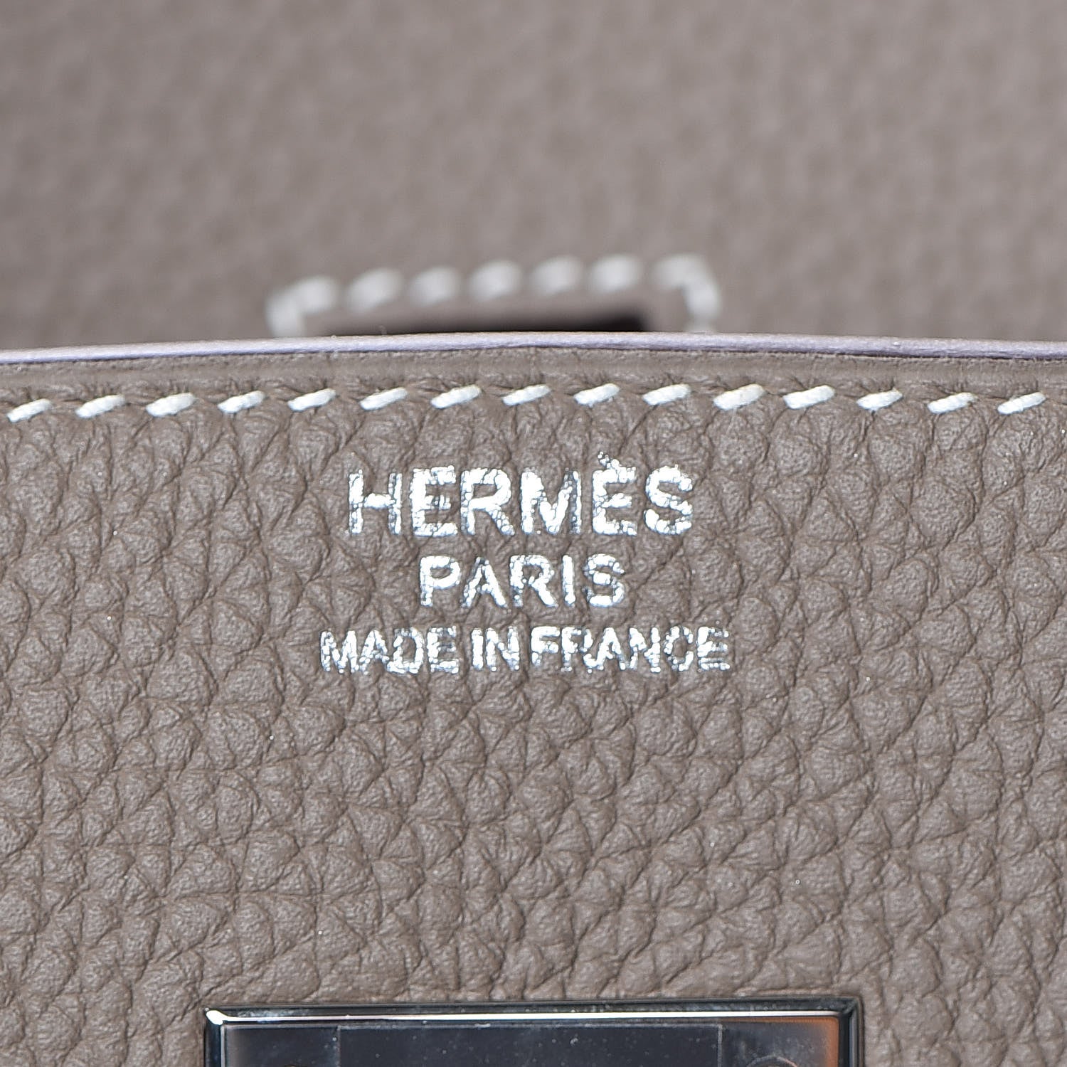 Hermes Togo Birkin 30 Etoupe 21 of 32