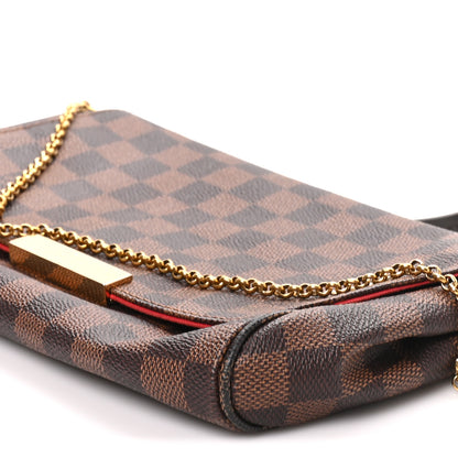 Louis Vuitton Damier Ebene Favorite MM 9 of 9