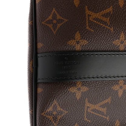 Louis Vuitton Monogram Macassar Keepall Bandouliere 45 5 of 9